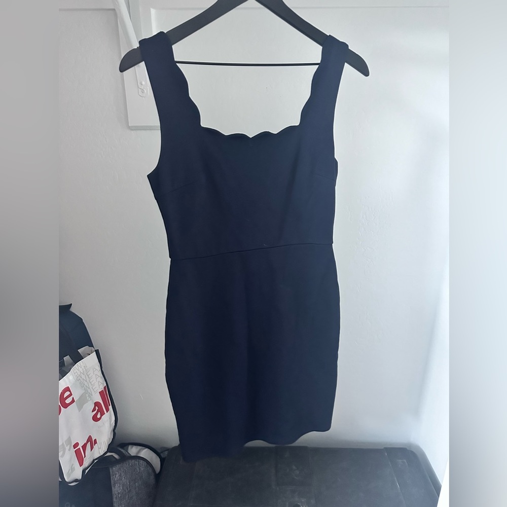 Navy blue dress